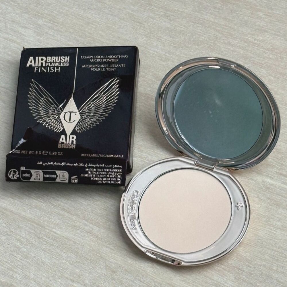 Charlotte Tilbury Airbrush Flawless Finish Powder Shade 2 Medium New In Box